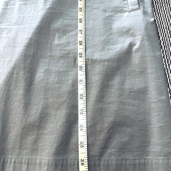 Lafayette 148 New York NWOT Knee-Length Grey/Taupe Dress SZ M - Picture 11 of 12